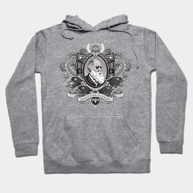 Evolution Academy Hoodie by dv8sheepn